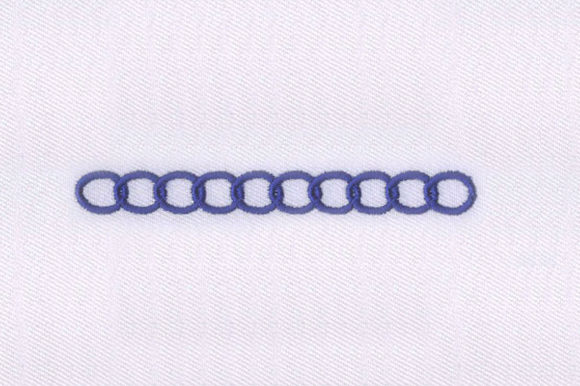 Chain Blue Border Review