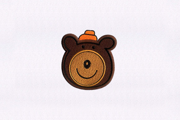 Smiling Bear Face